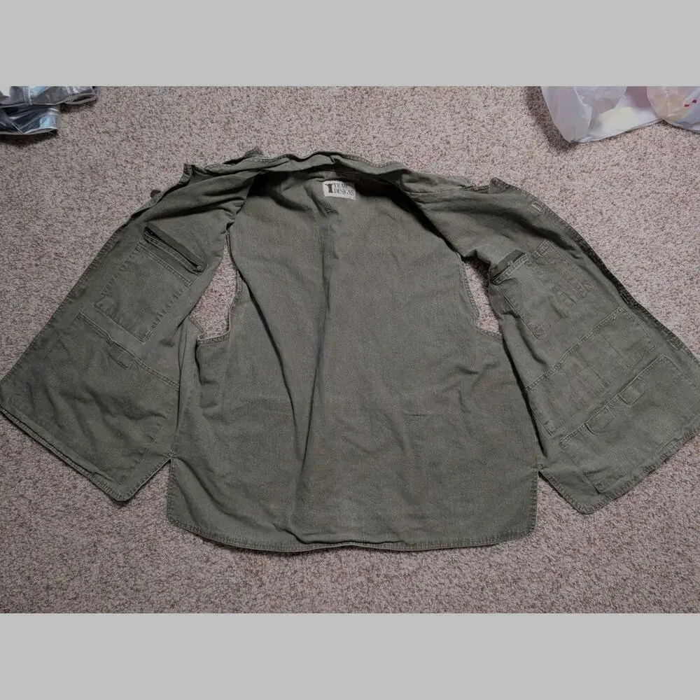Vintage TRAIL DESIGNS Safari Hunting/Fishing Vest/Cargo Vest, Large - Picture 2 of 10